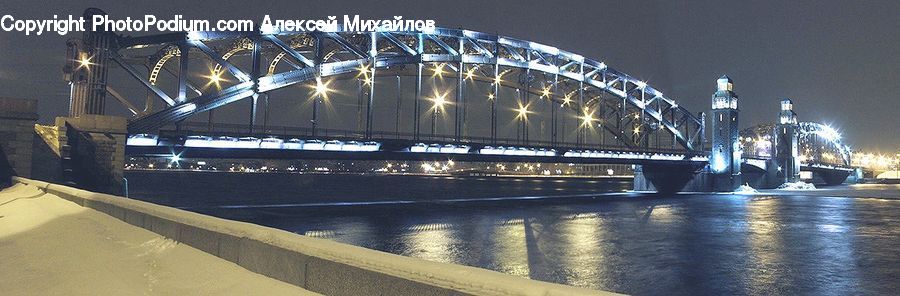 Bridge, Ship, Vessel, City, Downtown, Cruise Ship, Ocean Liner