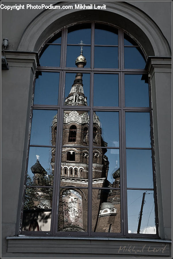 Window, Plant, Potted Plant, Architecture, Church, Worship, Building