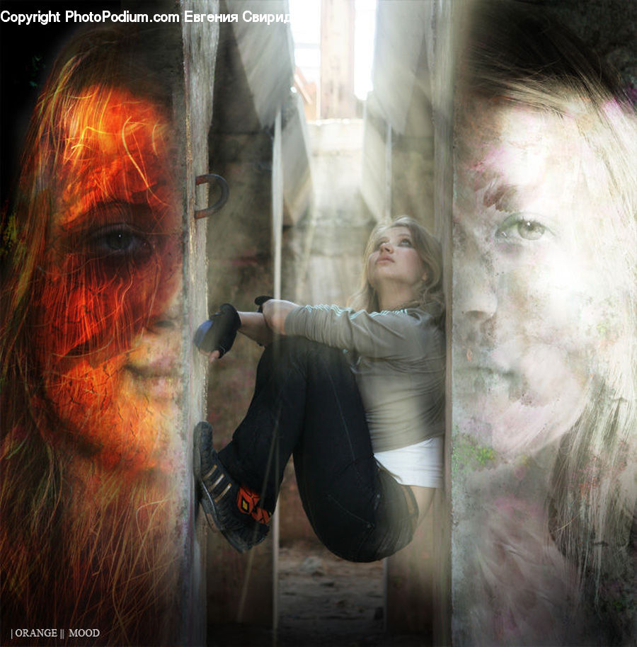 People, Person, Human, Blonde, Female, Woman, Light