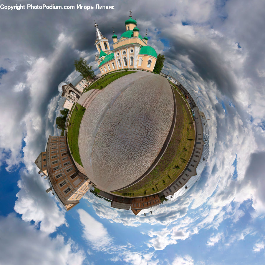 Architecture, Dome, Ornament, City, Downtown, Urban, Building