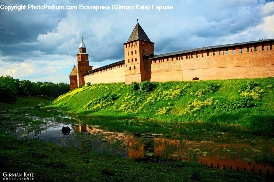 Architecture, Castle, Fort, Housing, Monastery, Landscape, Nature