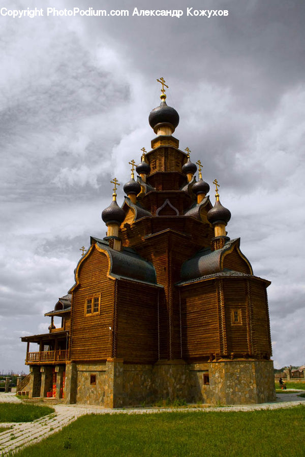 Brick, Architecture, Bell Tower, Clock Tower, Tower, Housing, Monastery