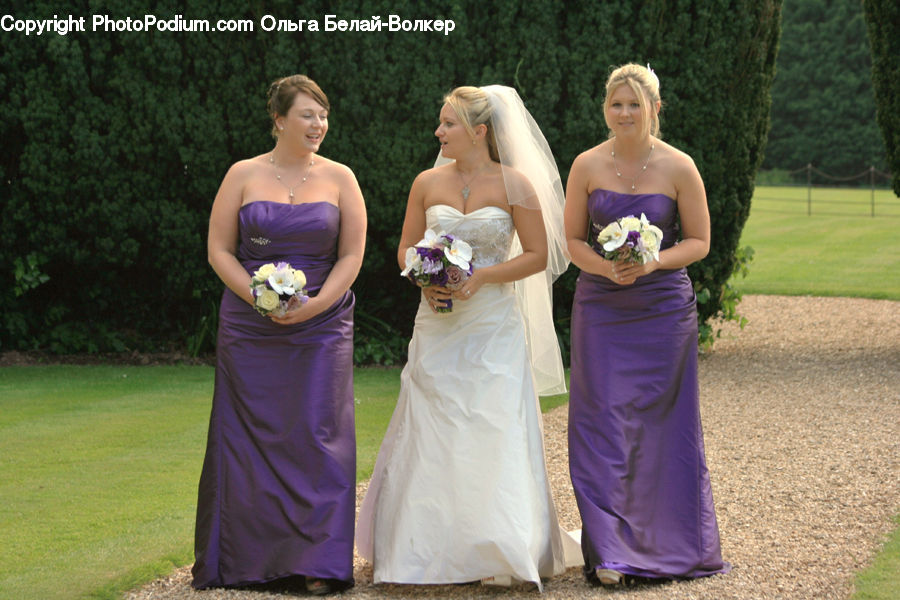 Human, People, Person, Bridesmaid, Bride, Gown, Wedding