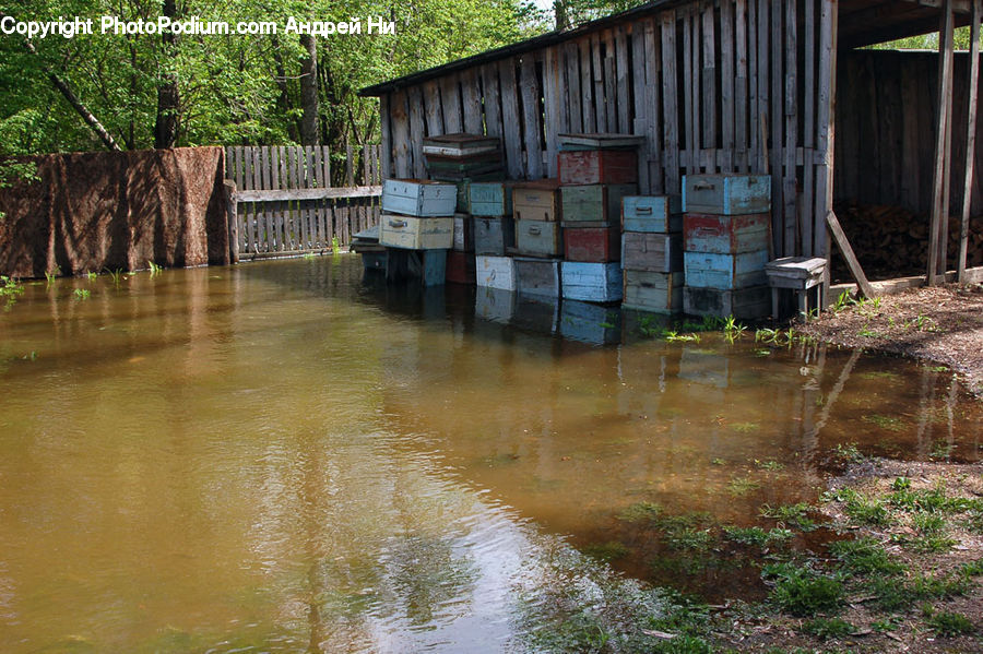 Flood, Cabin, Hut, Rural, Shack, Shelter, Building