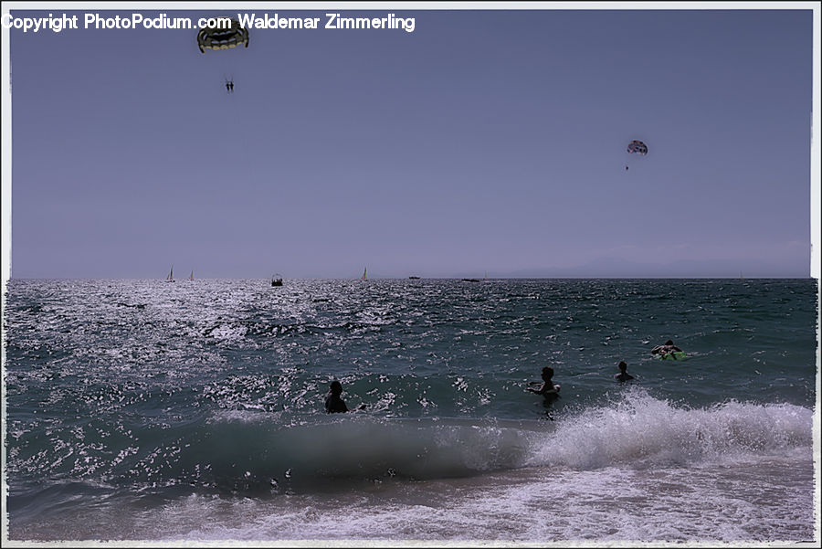 Outdoors, Sea, Sea Waves, Water, Sport, Surfing, Coast