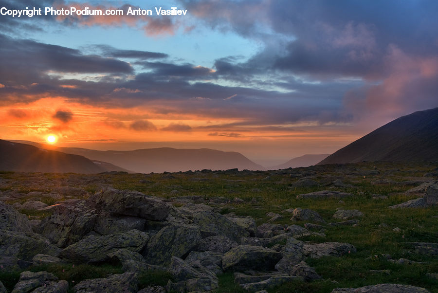 Dawn, Dusk, Sky, Sunrise, Sunset, Basin, Outdoors