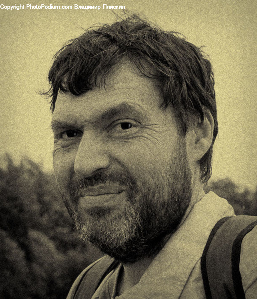 People, Person, Human, Beard, Hair, Asphalt, Tarmac