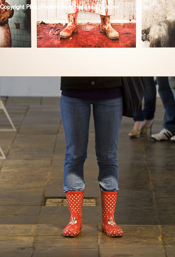 Animal, Mammal, Sheep, Leisure Activities, Walking, Heel, Boot