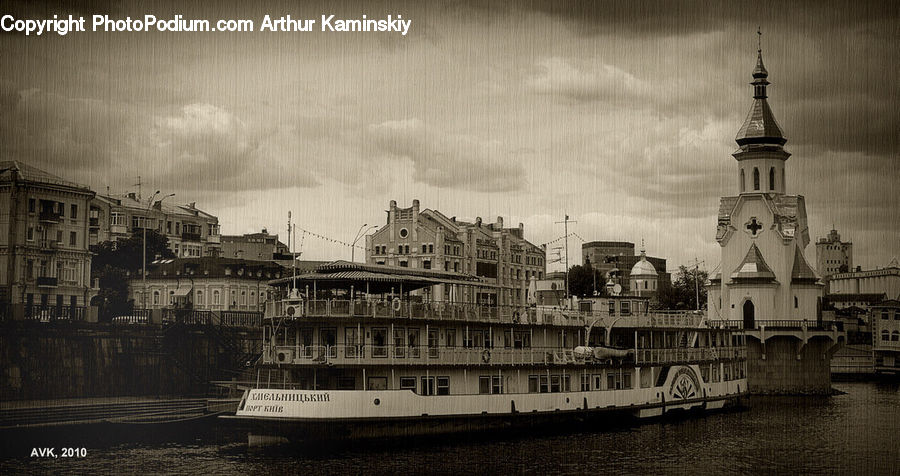 Cruise Ship, Ferry, Freighter, Ship, Tanker, Vessel, Transportation