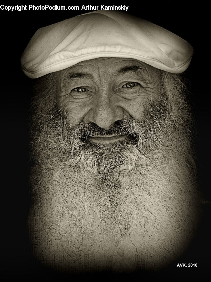 Beard, Hair, Person, Portrait, Face
