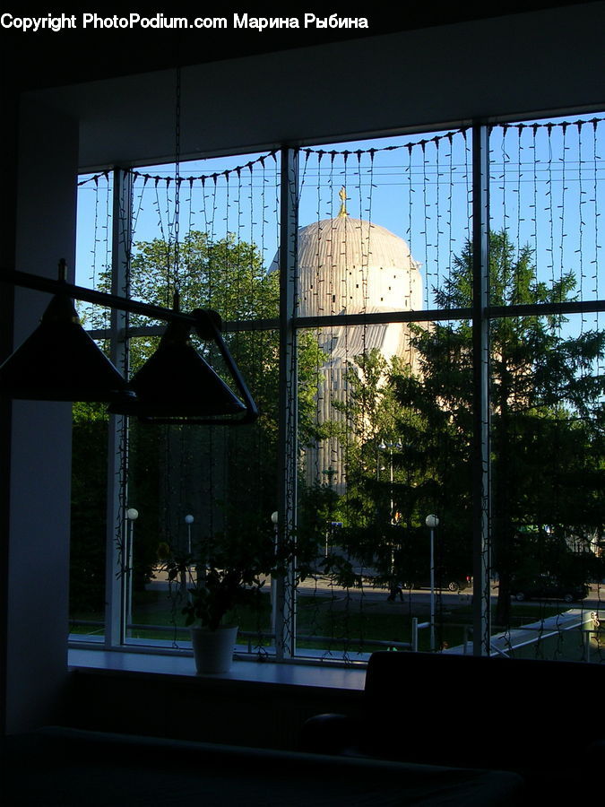 Window, Architecture, Convention Center, Building, Indoors, Interior Design, Room