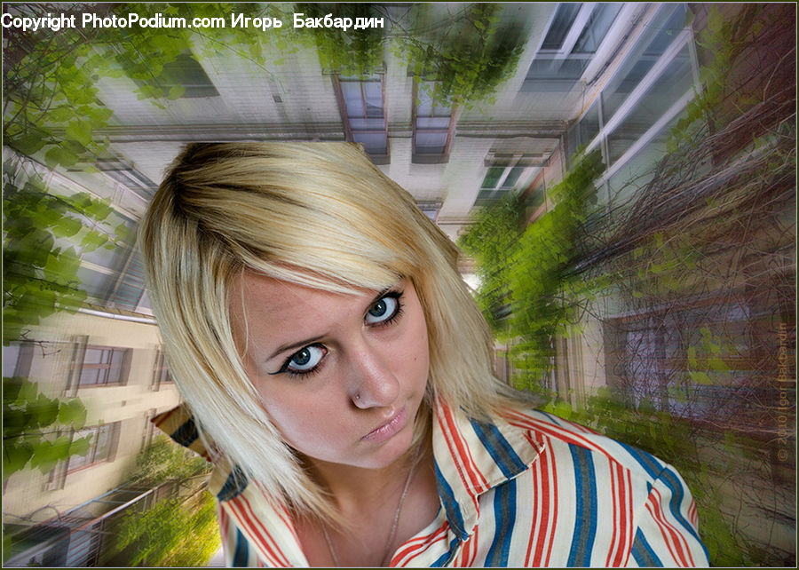 People, Person, Human, Blonde, Female, Woman, Plant