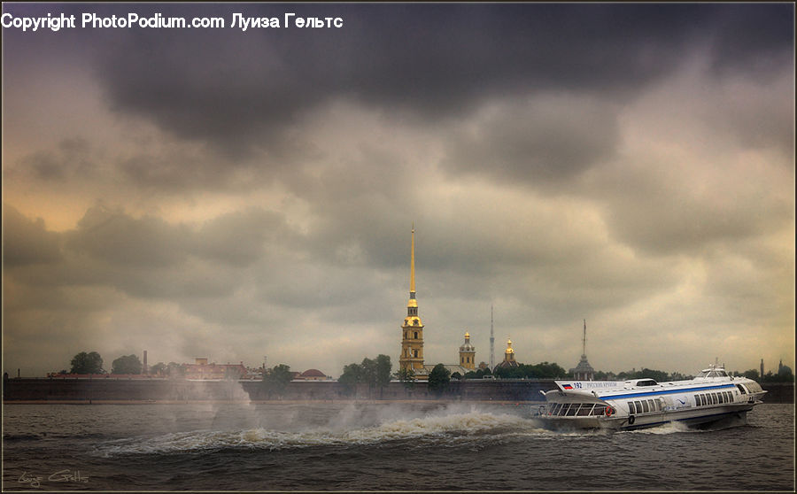 Cruise Ship, Ferry, Freighter, Ship, Tanker, Vessel, Architecture