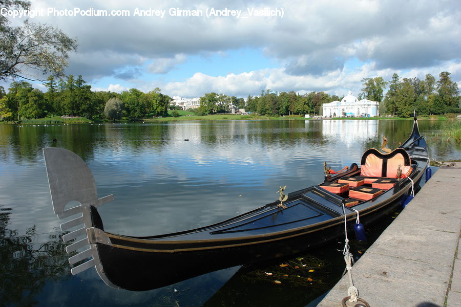 Boat, Watercraft, Gondola, Canoe, Rowboat, Vessel, Dock