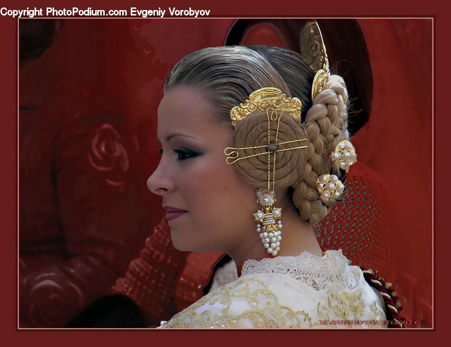 People, Person, Human, Bust, Figurine, Head, Accessories