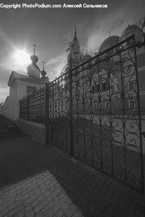 Buddha, Person, Shrine, Temple, Fence, Architecture, Housing