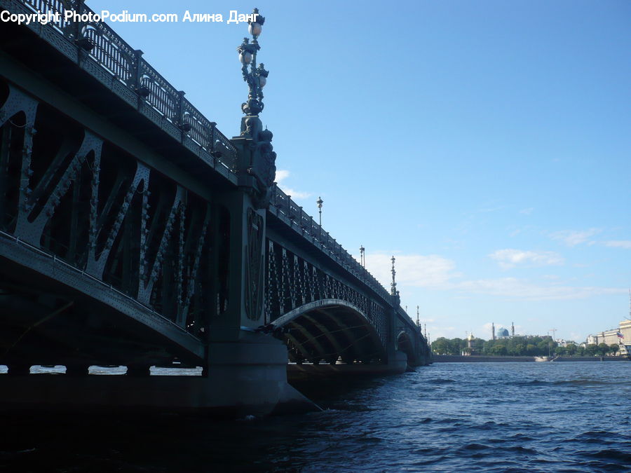 Aircraft Carrier, Ship, Vessel, Bridge, Ferry, Freighter, Tanker