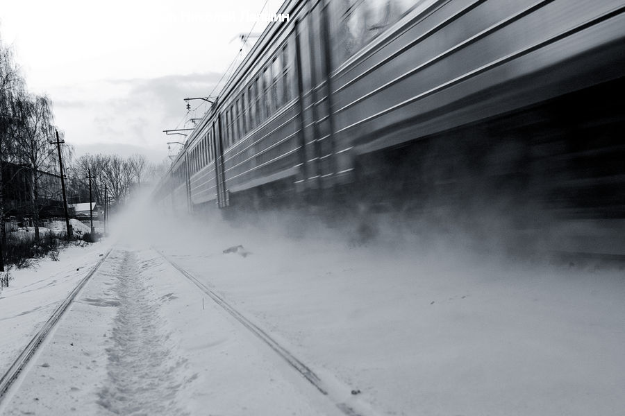 Ice, Outdoors, Snow, Dirt Road, Gravel, Road