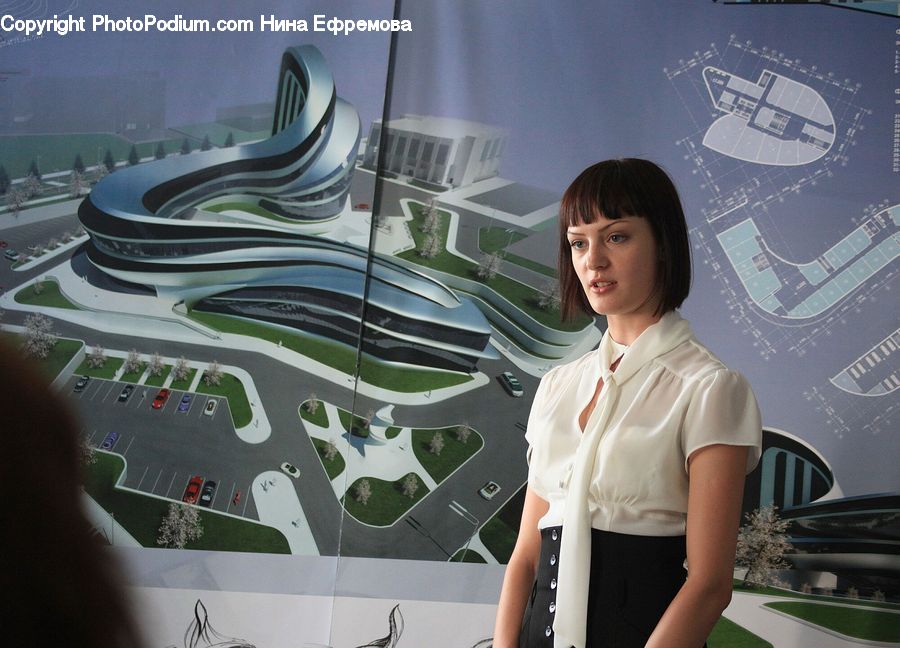 Human, People, Person, Clothing, Miniskirt, Skirt, Architecture