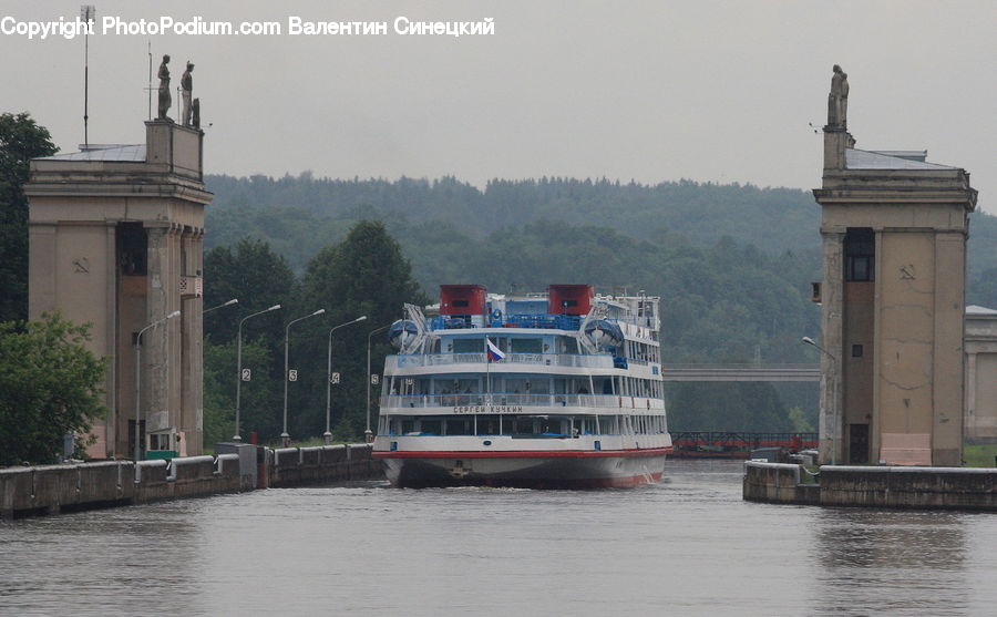 Cruise Ship, Ferry, Freighter, Ship, Tanker, Vessel, Boat