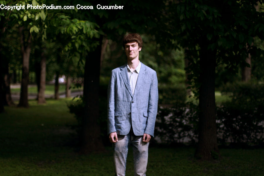 Human, People, Person, Plant, Potted Plant, Blazer, Clothing