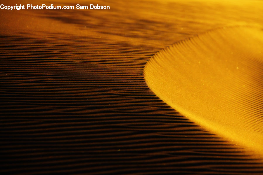 Desert, Outdoors, Comb, Sand, Soil, Dune, Ripple
