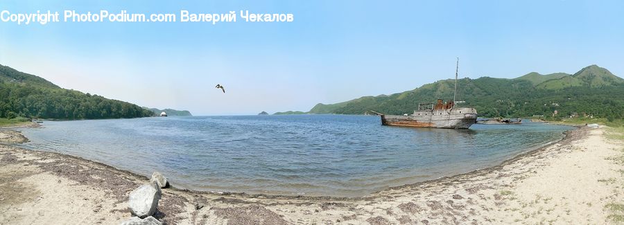 Coast, Outdoors, Sea, Water, Beach, Promontory, Cove
