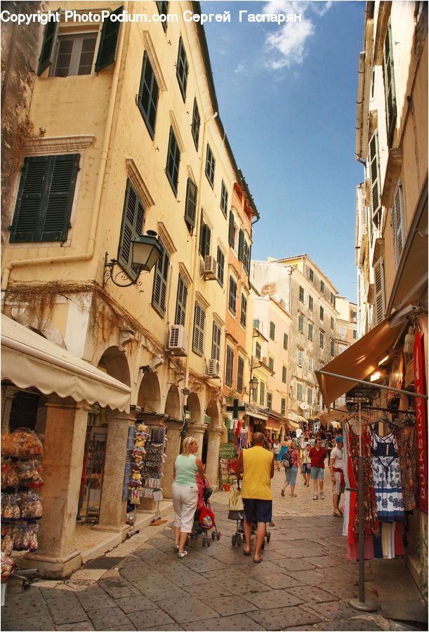 Bazaar, Market, Shutter, Window, Window Shade, Road, Street