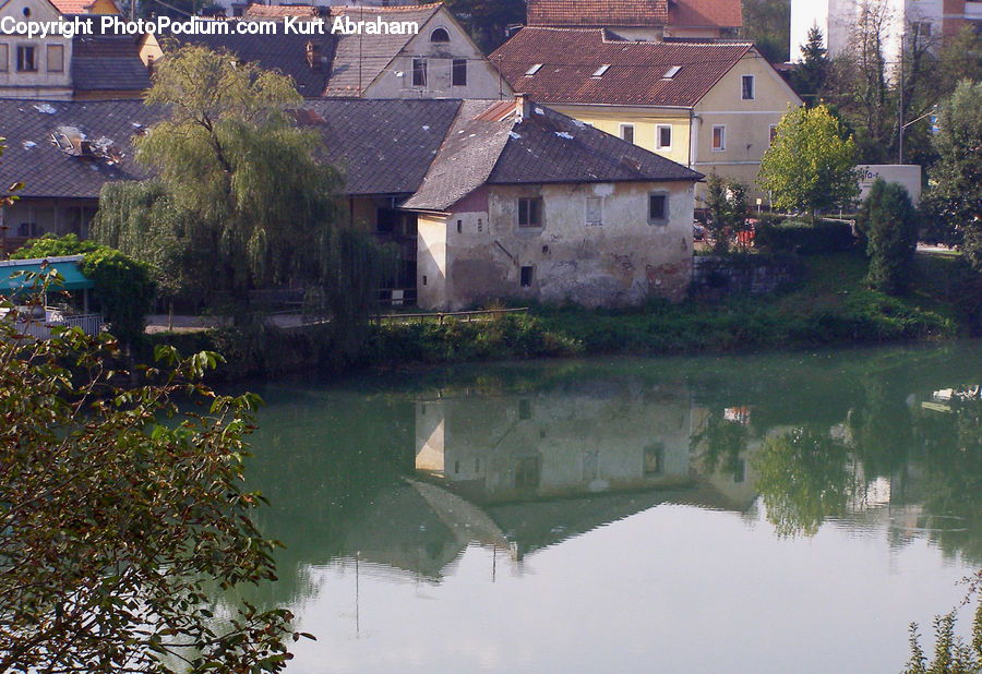 Castle, Ditch, Fort, Moat, Building, Cottage, Housing