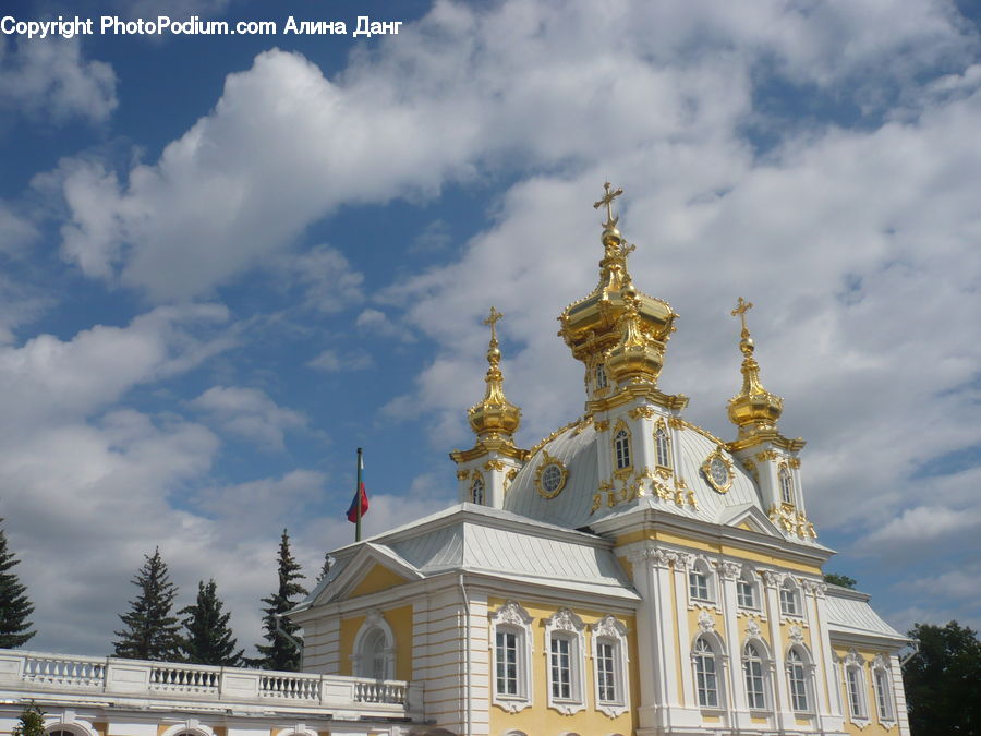 Architecture, Dome, Church, Worship, Building, Housing, Villa