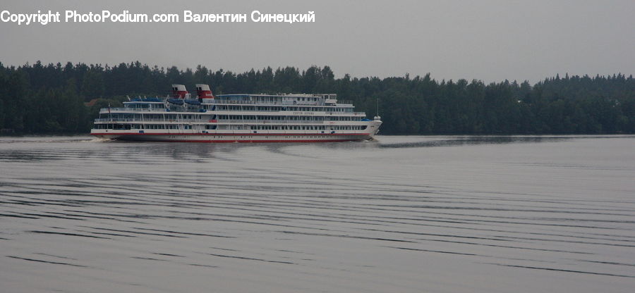 Cruise Ship, Ferry, Freighter, Ship, Tanker, Vessel, Boat