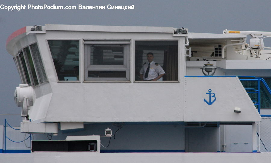 Cruise Ship, Ferry, Freighter, Ship, Tanker, Vessel, Deck
