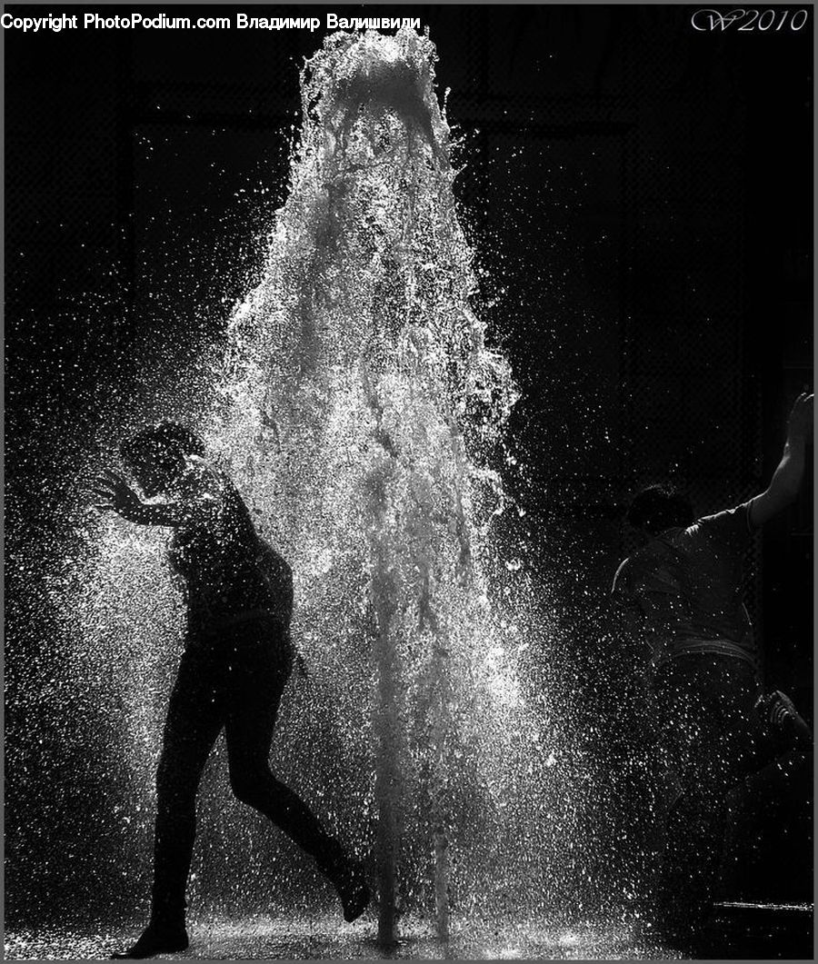 Asphalt, Tarmac, Water, Outdoors, Sea, Sea Waves, Fountain