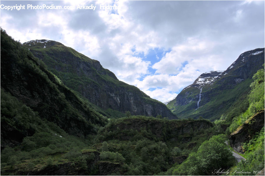 Crest, Mountain, Outdoors, Peak, Valley, Arctic, Glacier