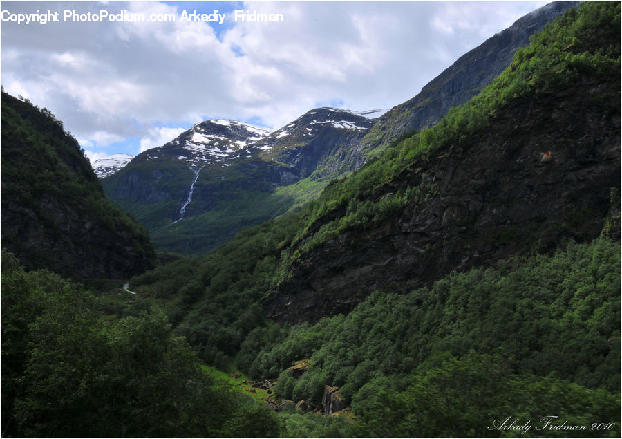 Crest, Mountain, Outdoors, Peak, Valley, Nature, Forest