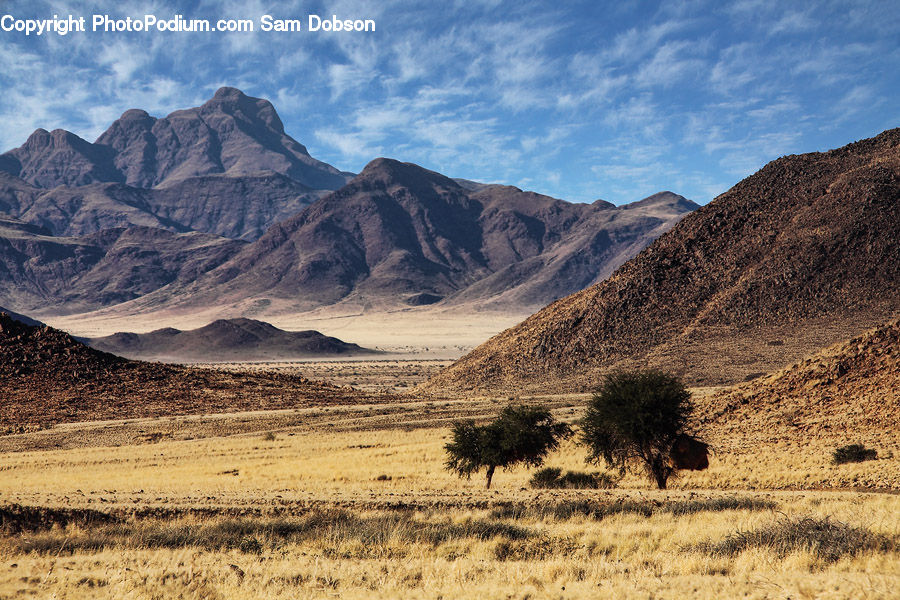 Field, Grass, Grassland, Land, Outdoors, Desert, Plateau