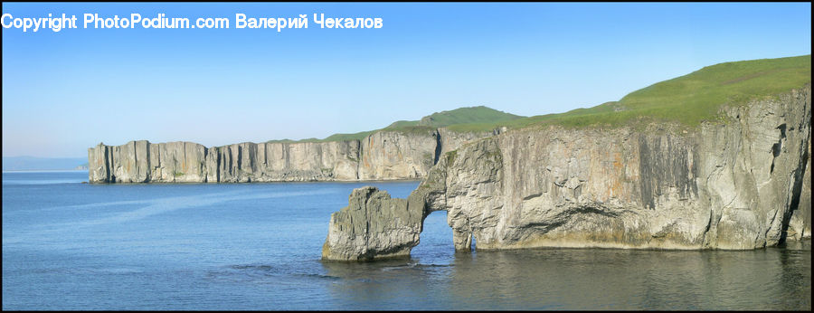 Cliff, Outdoors, Coast, Sea, Water, Rock, Ocean