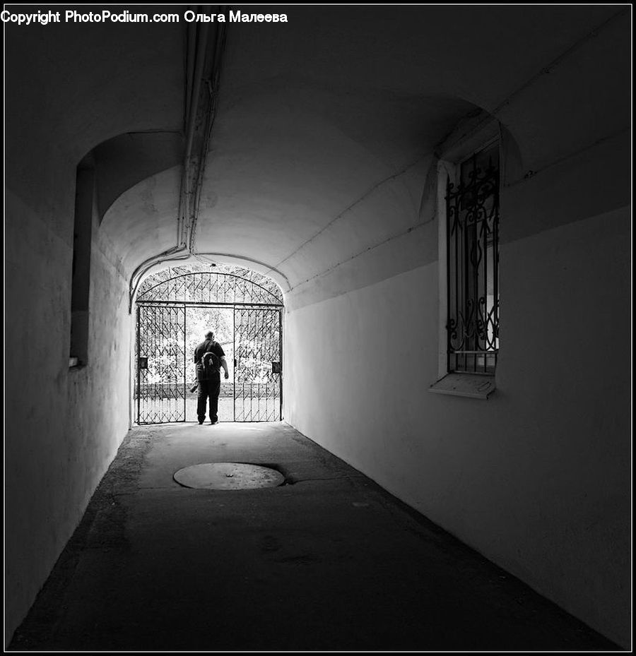 Corridor, Alley, Alleyway, Road, Street, Town