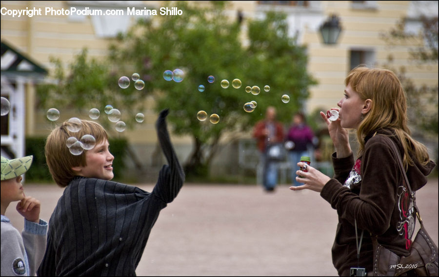 Human, People, Person, Bubble, Female, Portrait, Selfie