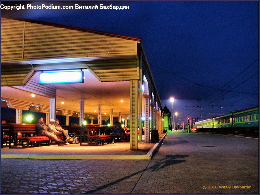 Passenger Car, Vehicle, Lighting, Train, Bar Counter, Pub, Architecture