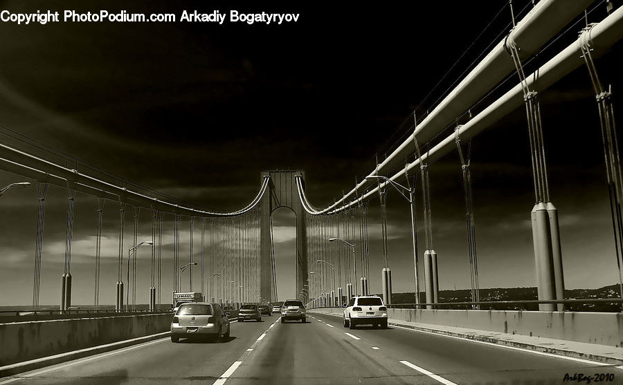 Tunnel, Freeway, Road, Bridge, Machine, Ramp, Highway