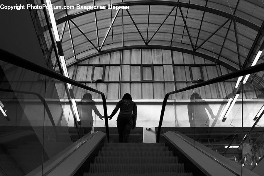 Banister, Handrail, Staircase, Bullet Train, Train, Vehicle, Architecture