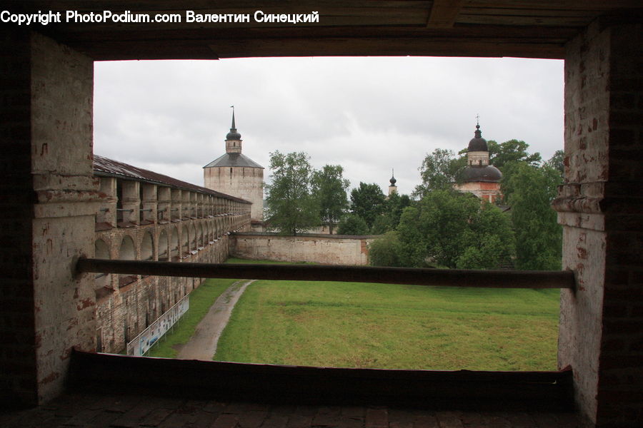 Castle, Ditch, Fort, Moat, Architecture, Bell Tower, Clock Tower