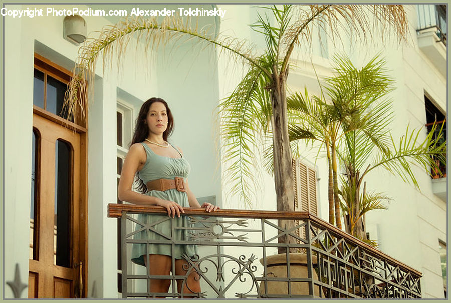 People, Person, Human, Female, Balcony, Housing, Indoors