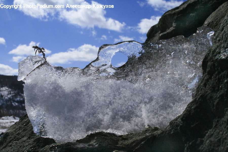 Ice, Outdoors, Snow, Arctic, Glacier, Mountain, Rock