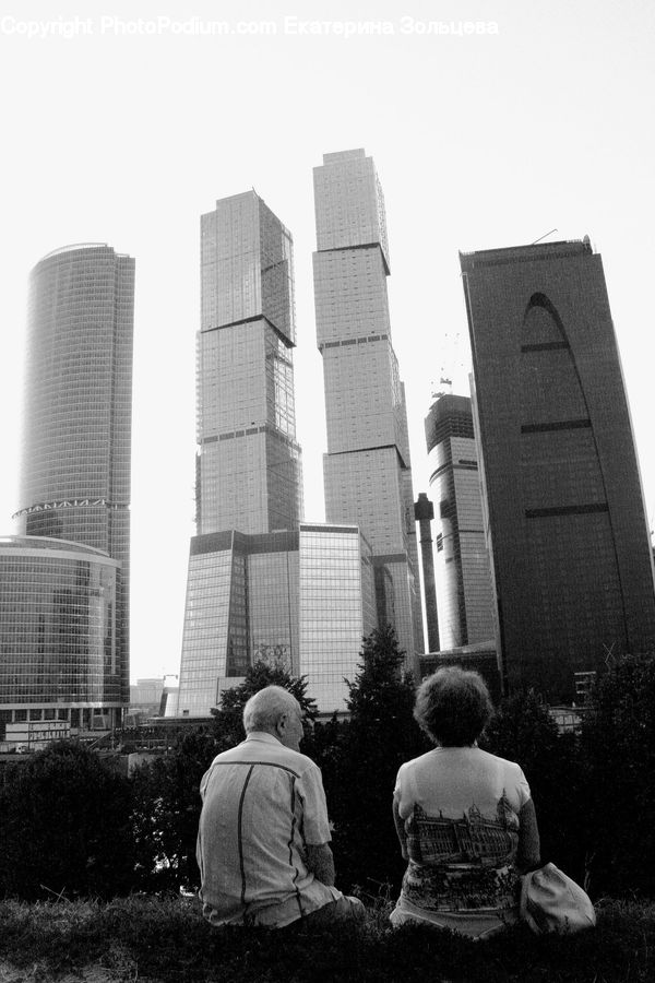 People, Person, Human, Back, Architecture, City, Downtown