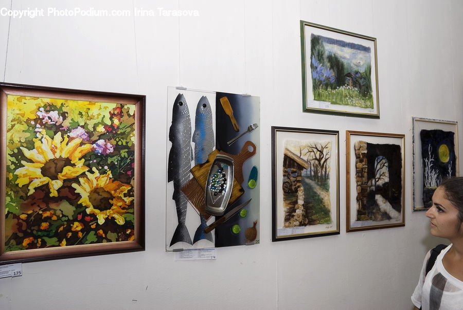 People, Person, Human, Art, Painting, Art Gallery, Portrait