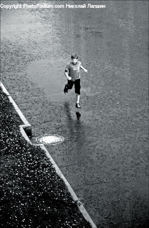 People, Person, Human, Asphalt, Tarmac, Baby, Child