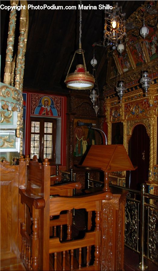 Dining Room, Indoors, Room, Chair, Furniture, Architecture, Shrine
