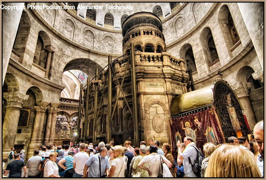 People, Person, Human, Crowd, Architecture, Church, Worship